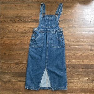 We The Free (Free People) Blue Denim Overalls